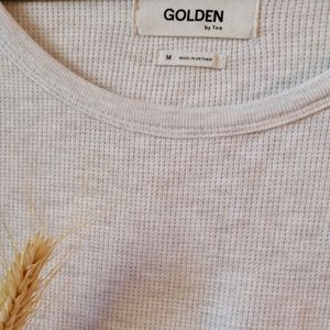 TNA waffle long sleeve shirt